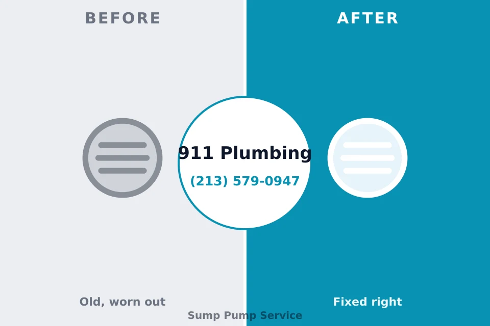 Before and after: plumbing repair Litchfield Beach, SC
